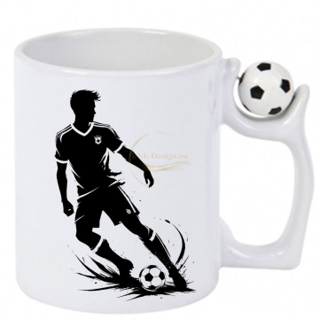 ЧАША С ФУТБОЛНА ТОПКА И ФУТБОЛИСТ