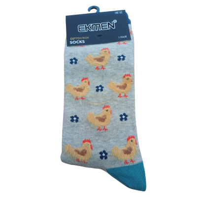 МЪЖКИ ЧОРАПИ ЕKMEN - МОДЕЛ С КОКОШКИ