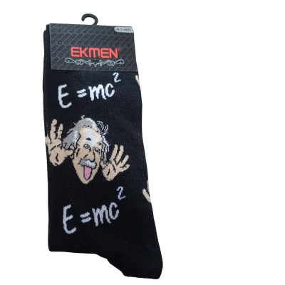 Мъжки чорапи " Ekmen" - Albert Einstein, АЙНЩАЙН